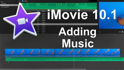 how do i add music to my imovie and what is the best way to sync it with video?